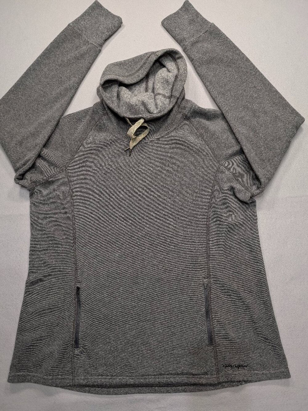 Noble Outfitters Godiva Cowl XL Charcoal Fleece Pullover